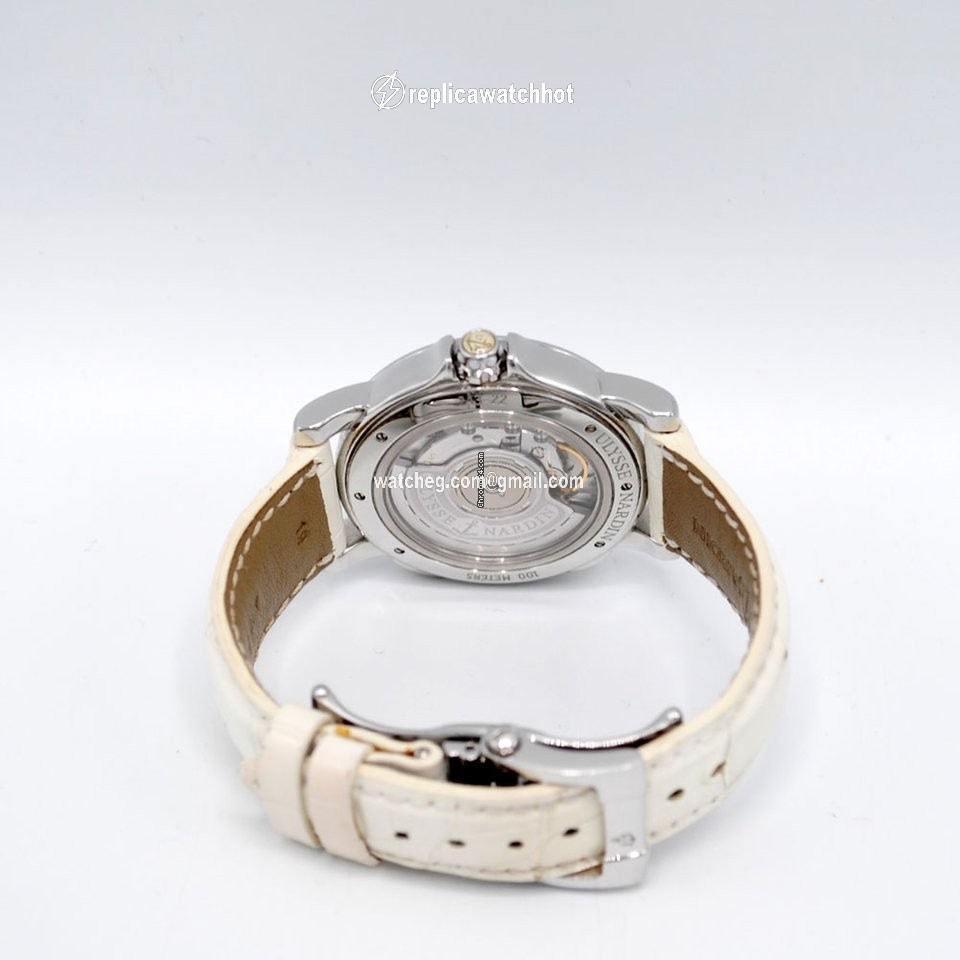 Ulysse Nardin Dual Time Womens watch Automatic Steel 243-22 391 3