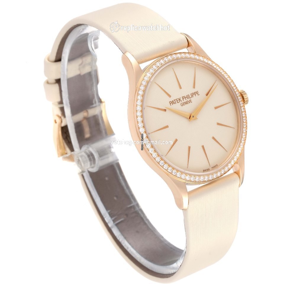 Patek Philippe Calatrava Womens watch Manual winding Rose gold 4897R-010 3