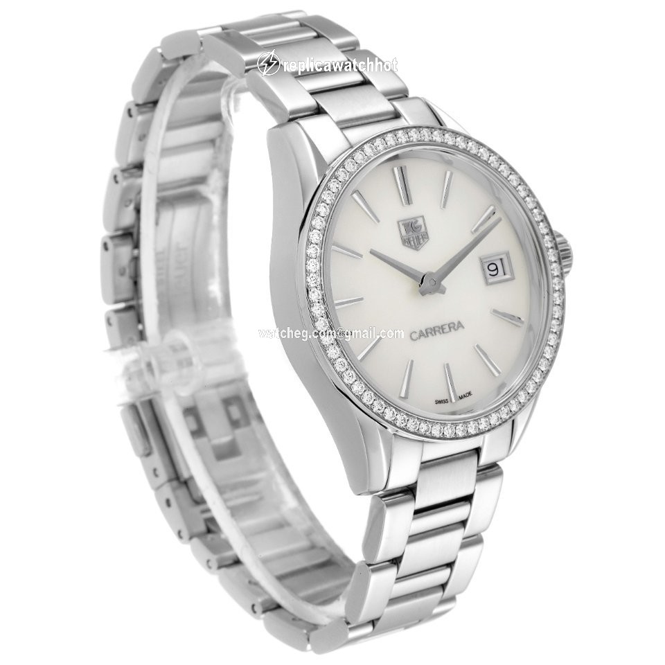 TAG Heuer Carrera Lady Womens watch Quartz Steel WAR1315.BA0778 3