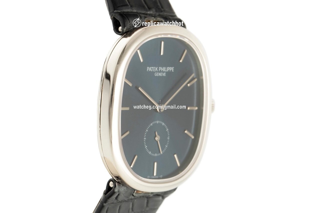 Patek Philippe Golden Ellipse Mens watch Unisex Manual winding White gold 3978 3
