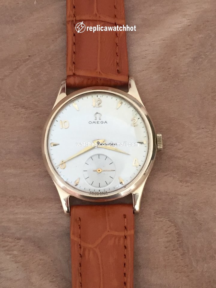 Omega Mens watch Unisex Manual winding Yellow gold 13322 3