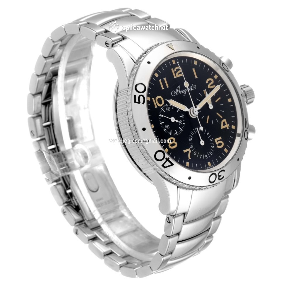 Breguet Type XX - XXI - XXII Mens watch Unisex Automatic Steel 3800ST 92 9W6 3