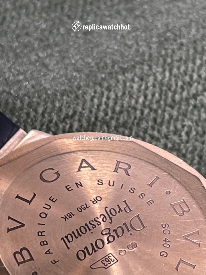Bulgari Diagono Mens watch Unisex Automatic Yellow gold SC 40 G 3