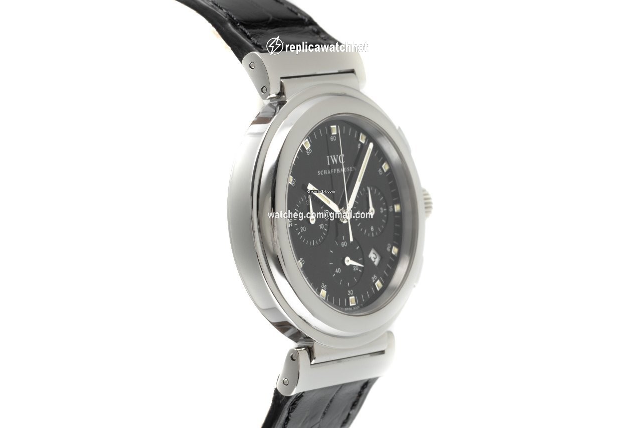 IWC Da Vinci Chronograph Mens watch Unisex Quartz Steel 3728 3