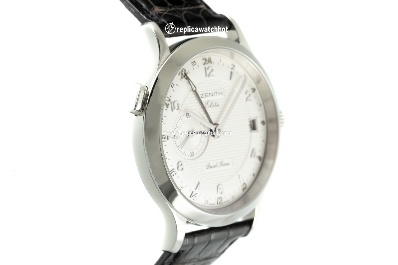 Zenith Elite Dual Time Mens watch Unisex Automatic Steel 03.1125.682 3