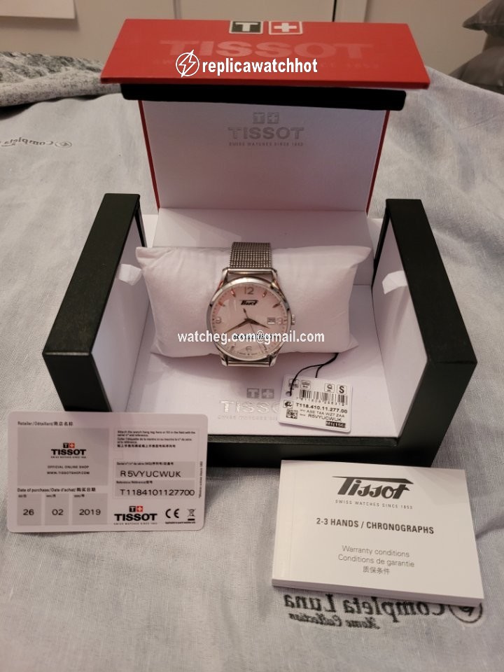 Tissot Heritage Visodate Mens watch Unisex Quartz Steel T118.410.11.277.00 3