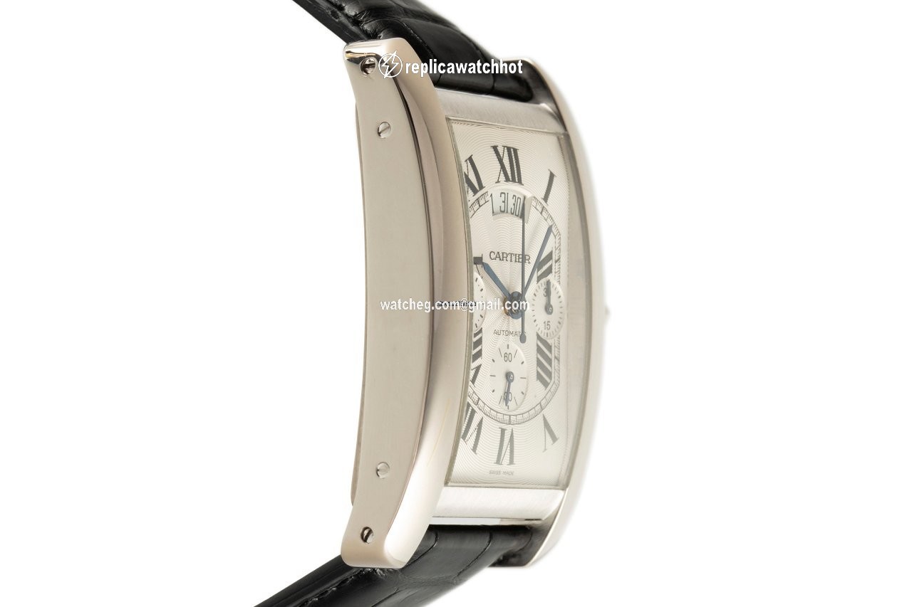 Cartier Tank Americaine Mens watch Unisex Automatic White gold W2609456 3
