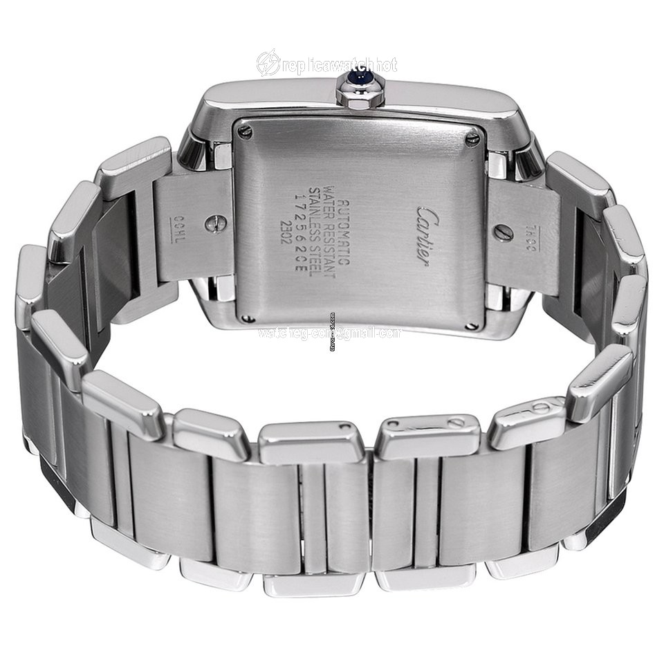 Cartier Tank Francaise Mens watch Unisex Automatic Steel W1002Q3 3