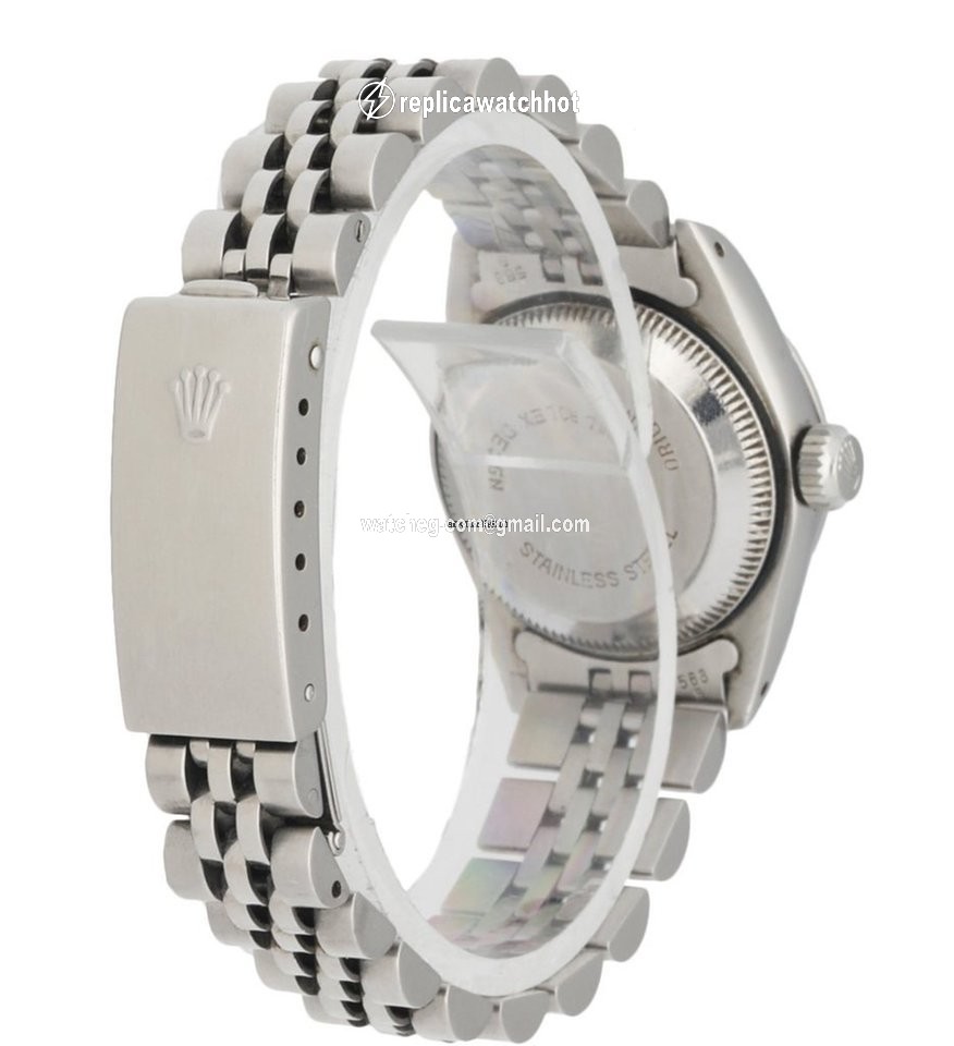 Rolex Oyster Perpetual Lady Date Womens watch Steel Automatic 69190 3