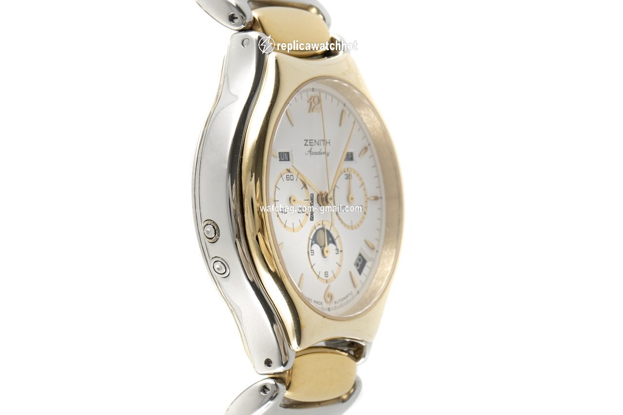 Zenith Academy Mens watch Unisex Automatic Gold Steel 59.6000.410 3