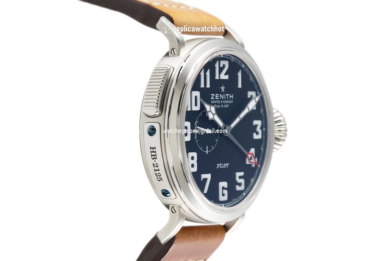 Zenith Pilot Type 20 GMT Mens watch Unisex Automatic Steel 03.2430.693 3