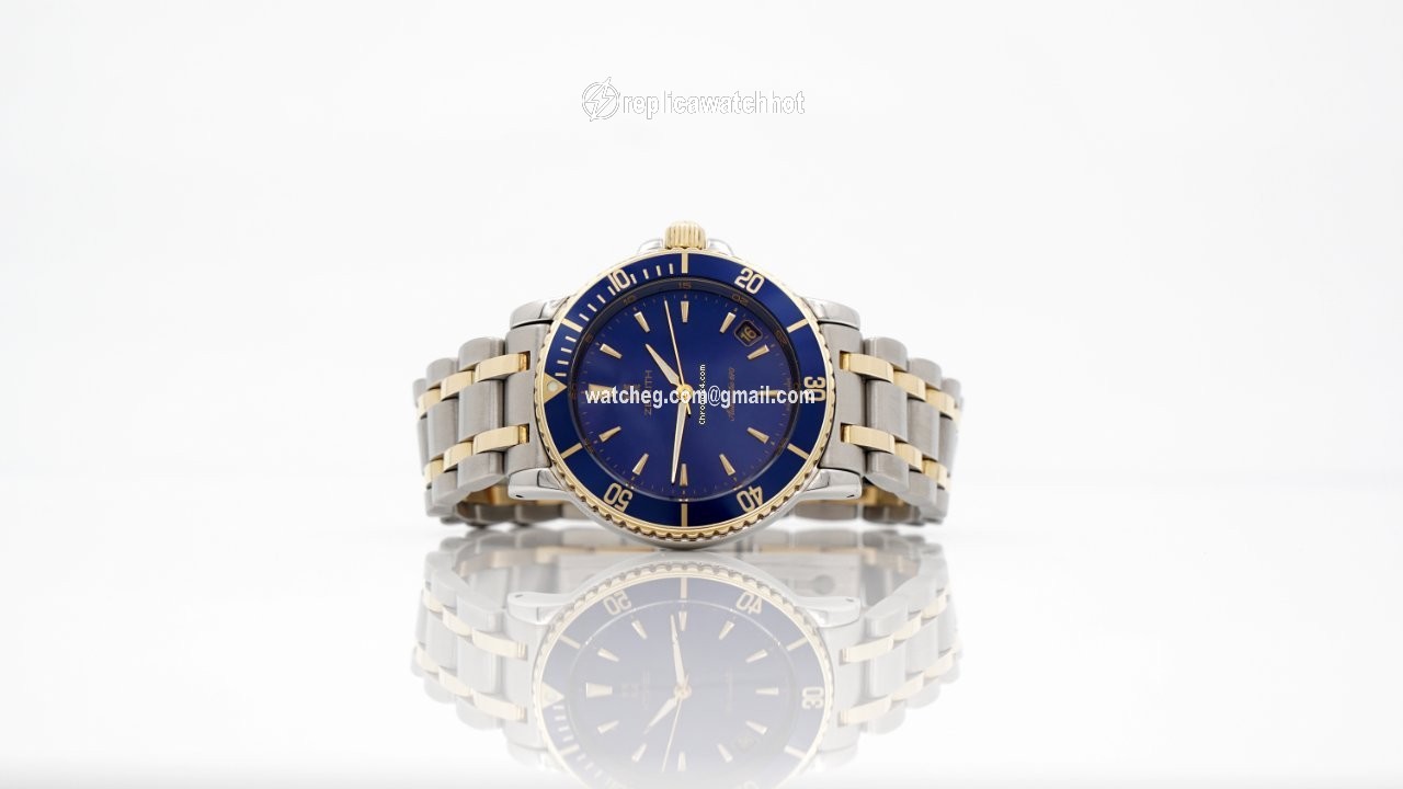 Zenith Mens watch Unisex Automatic Gold Steel 15 53-0470-670 3