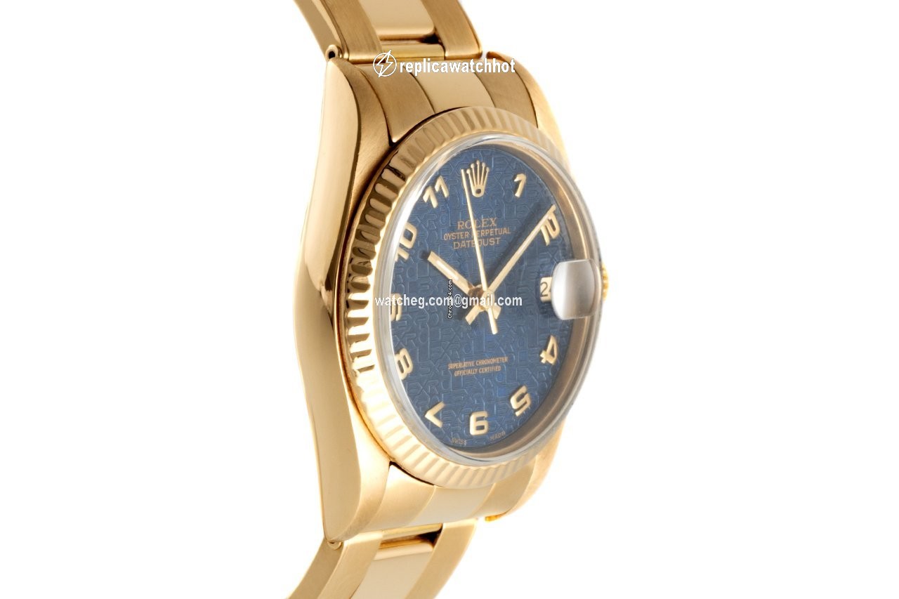 Rolex Datejust 31 Womens watch Yellow gold Automatic 68278 3
