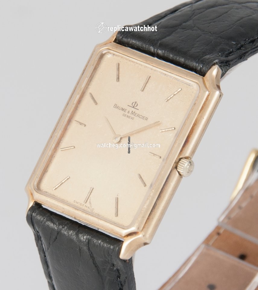 Baume & Mercier Mens watch Unisex Quartz Yellow gold 17348 3