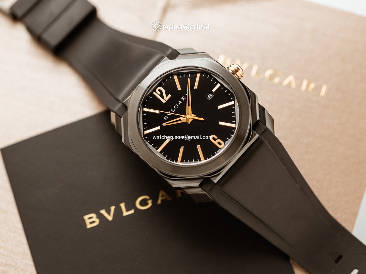 Bulgari Octo Mens watch Unisex Automatic Ceramic 102581-6641 3