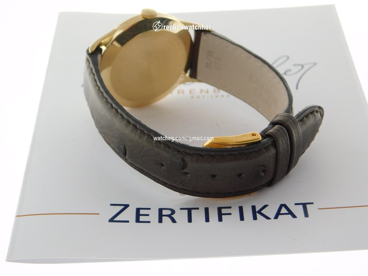 IWC Mens watch Unisex Automatic Yellow gold 807 A 3