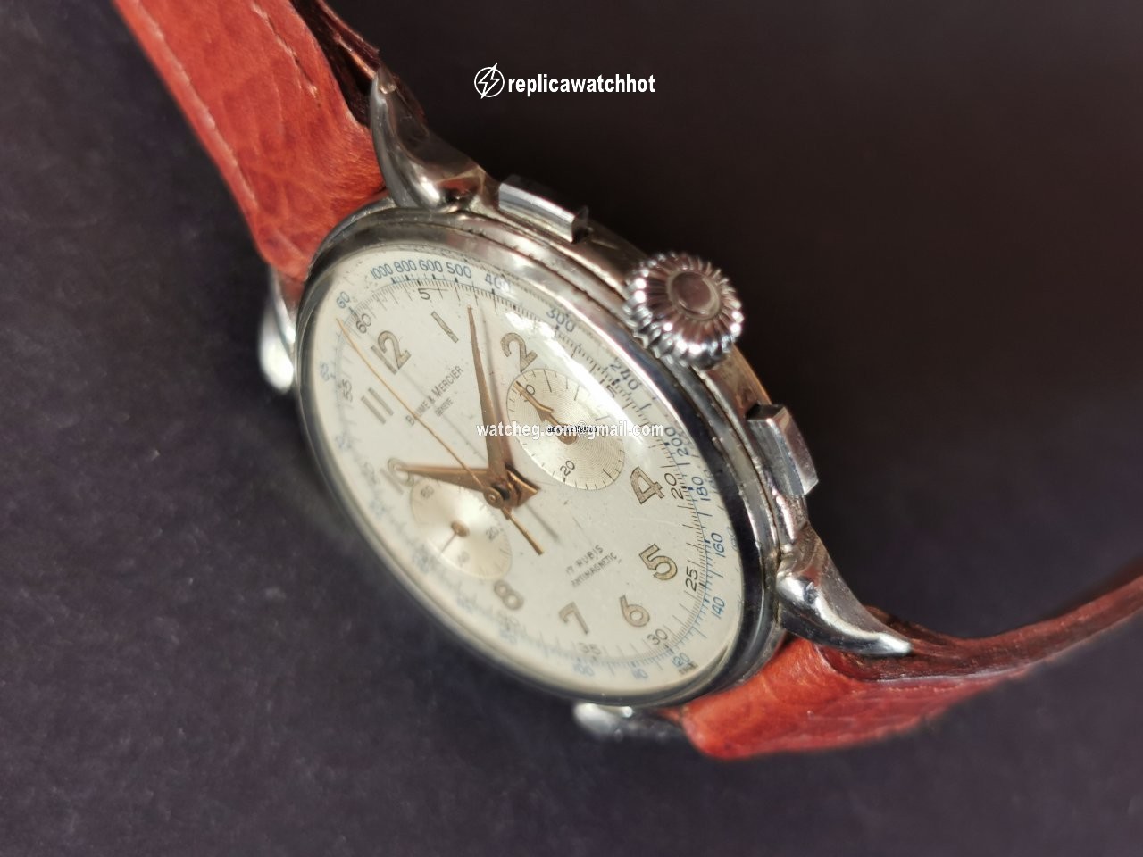 Baume & Mercier Mens watch Unisex Manual winding Steel 825 3