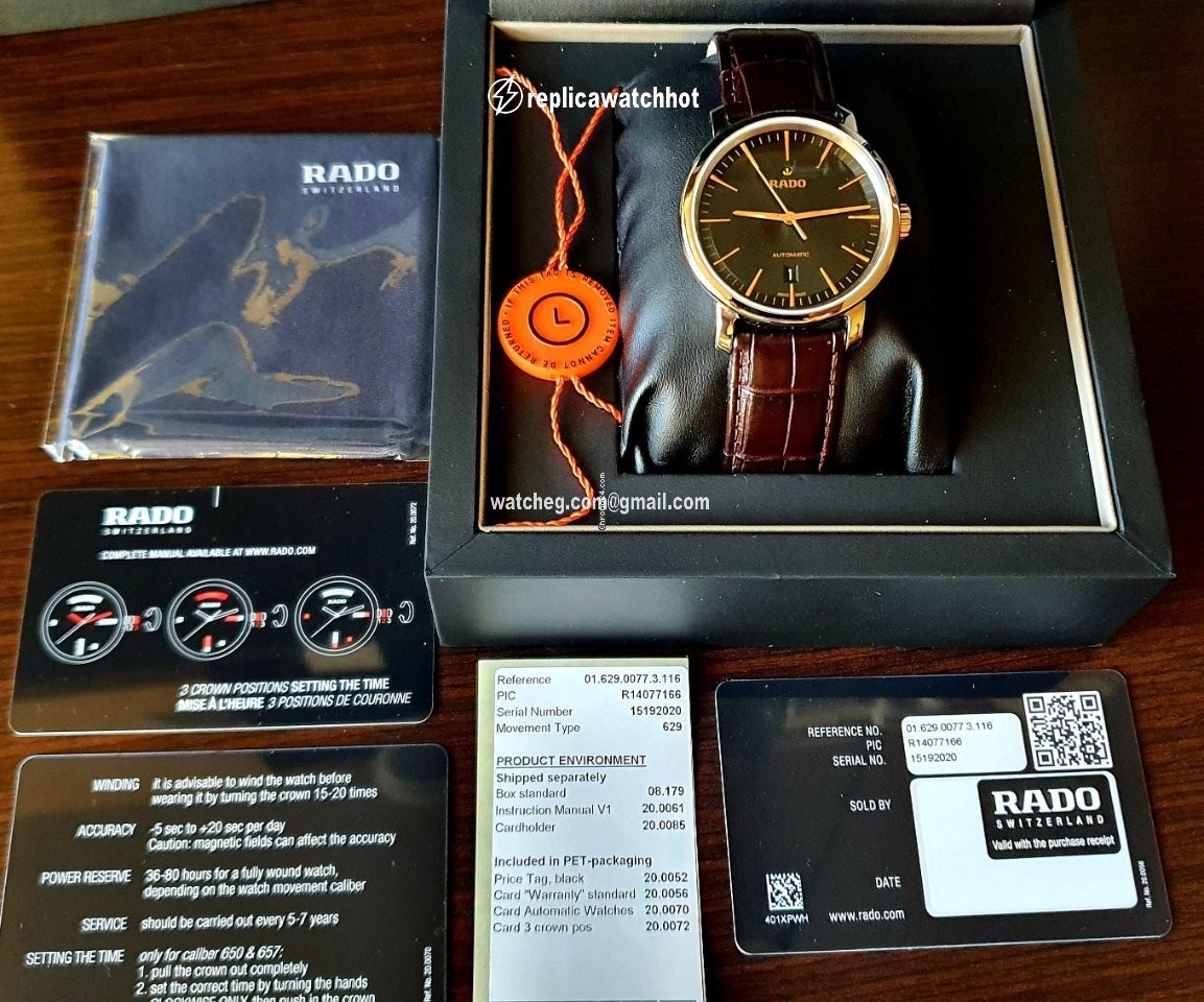 Rado DiaMaster Mens watch Unisex Automatic Steel R14077166 3