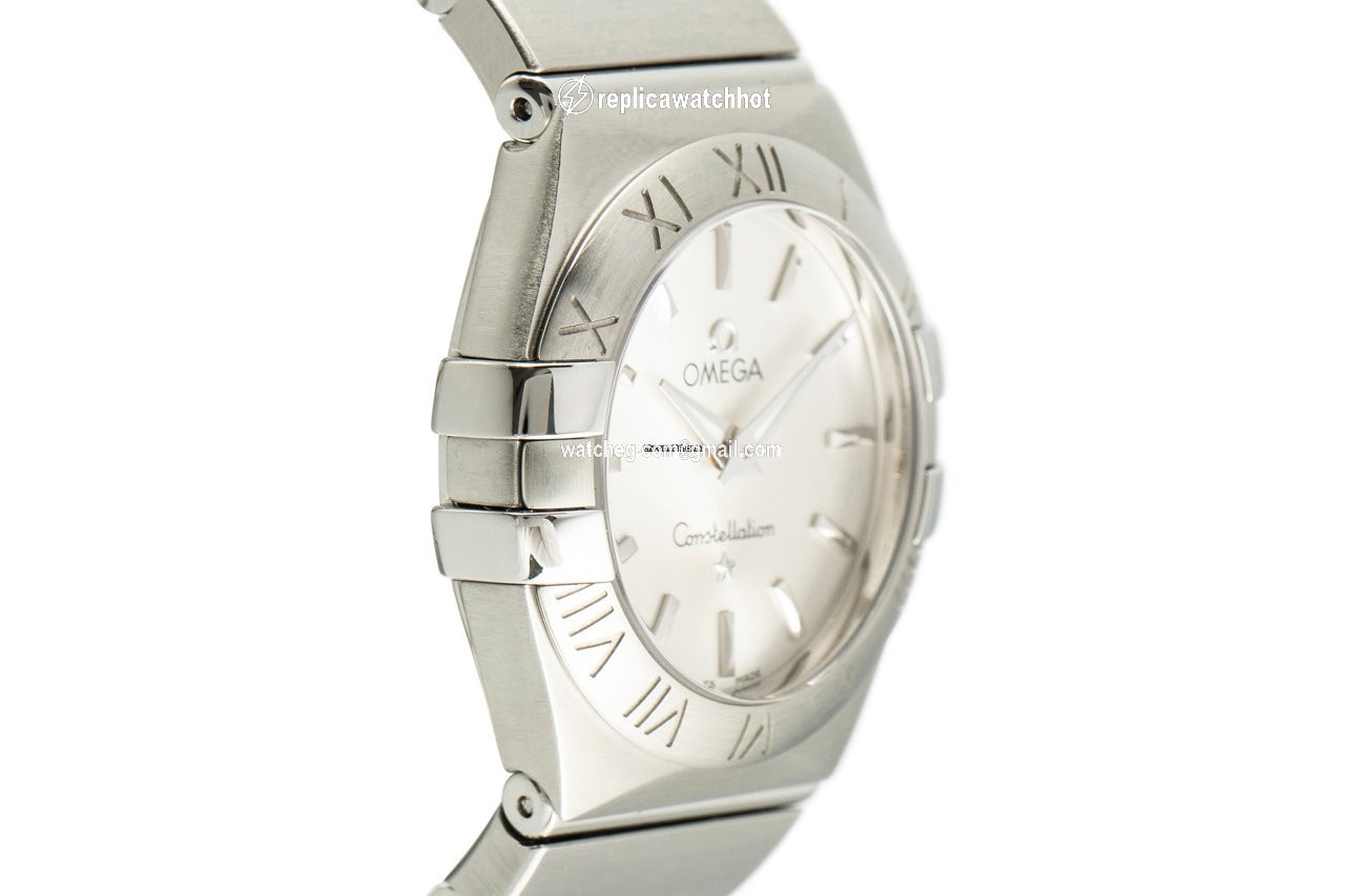 Omega Constellation Quartz Womens watch Quartz Steel 123.10.27.60.02.001 3