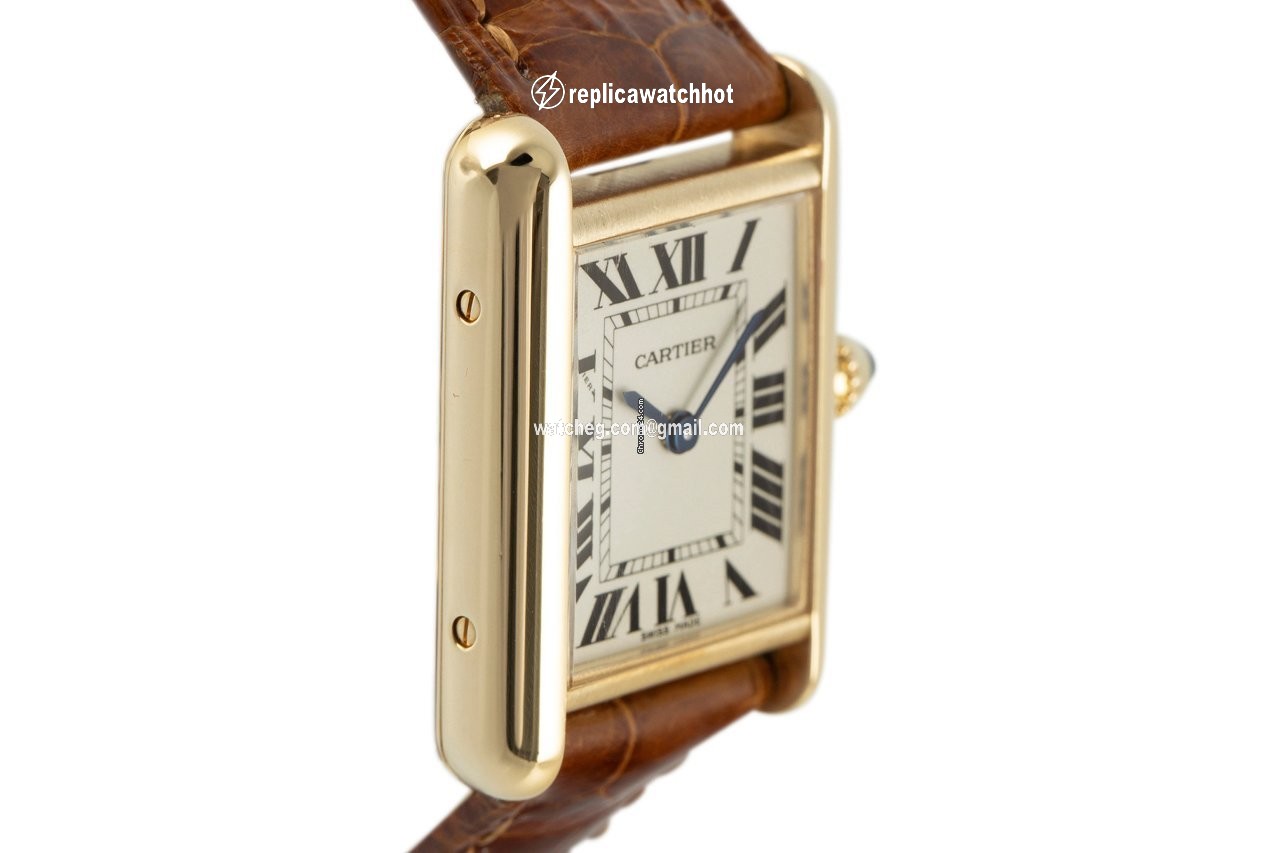 Cartier Tank Louis Cartier Womens watch Quartz Yellow gold 2442 3