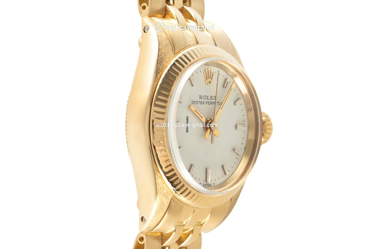 Rolex Oyster Perpetual Womens watch Yellow gold Automatic 6719 3