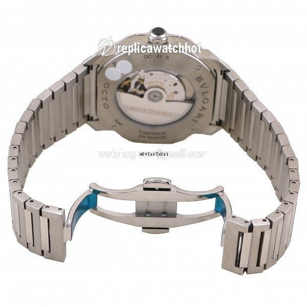 Bulgari Automatic Steel 102856  OC41C3SSD 3