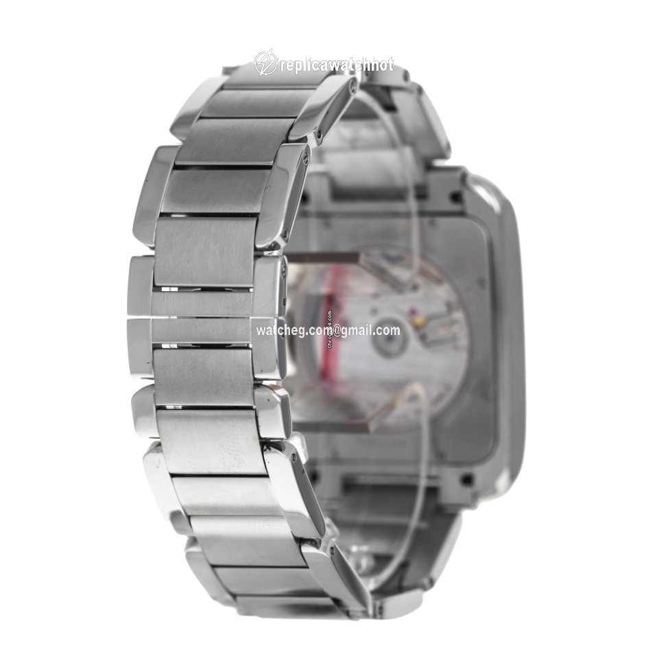 Cartier Tank Anglaise Mens watch Unisex Automatic Steel w5310008  3507 3