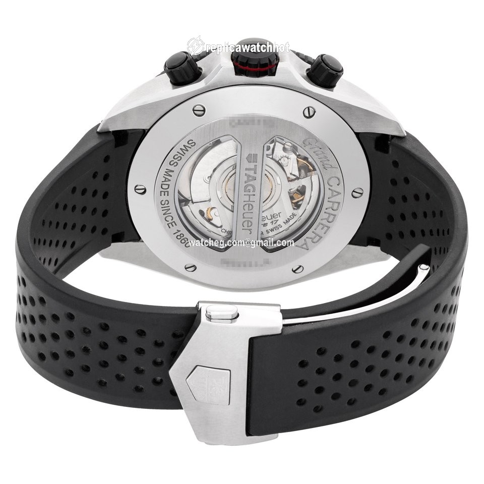 TAG Heuer Grand Carrera Mens watch Unisex Automatic Steel CAV511C.FT6016 3