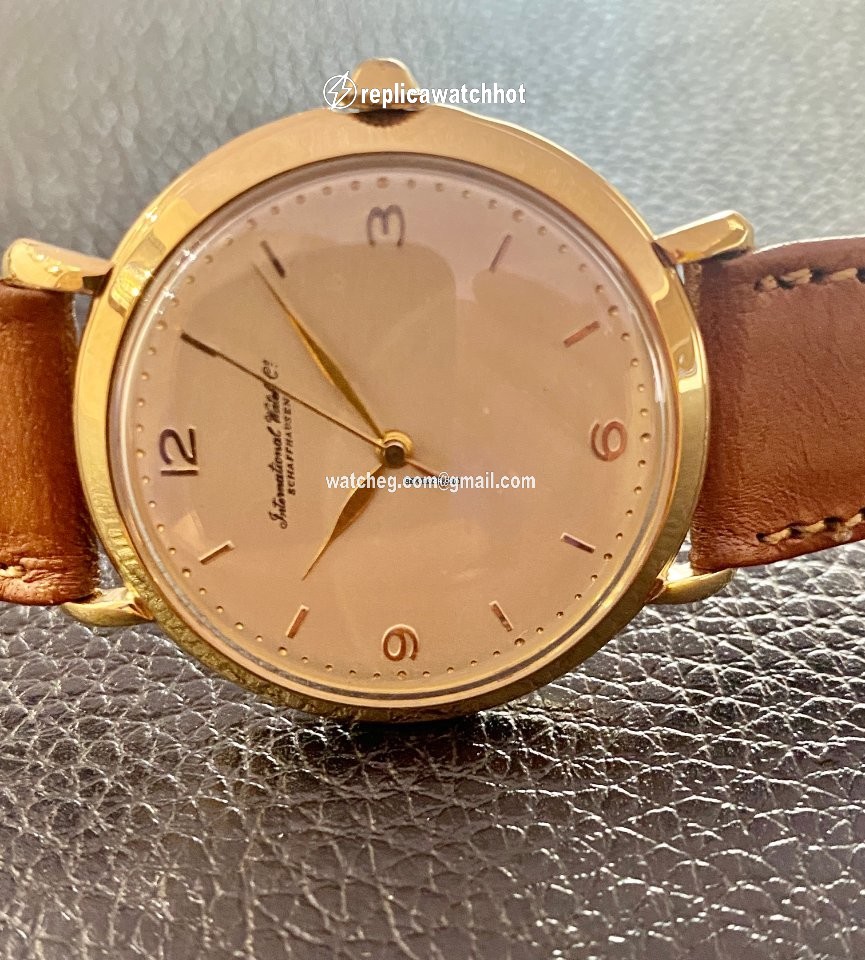 IWC Mens watch Unisex Manual winding Yellow gold 1241374 3