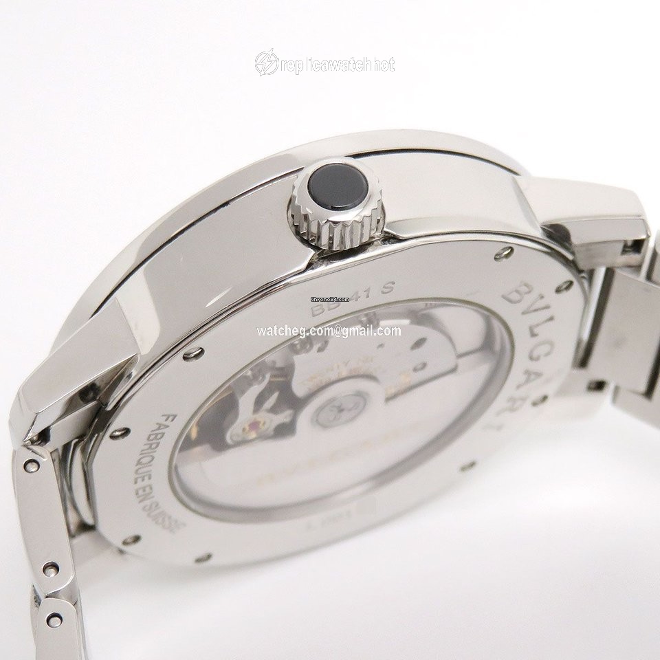 Bulgari Bulgari Mens watch Unisex Automatic Steel BB41WSSD 3