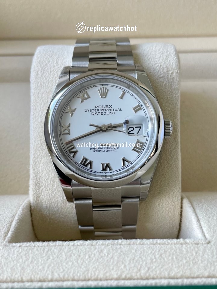 Rolex Datejust 36 Mens watch Unisex Steel Automatic 126200-0008 3