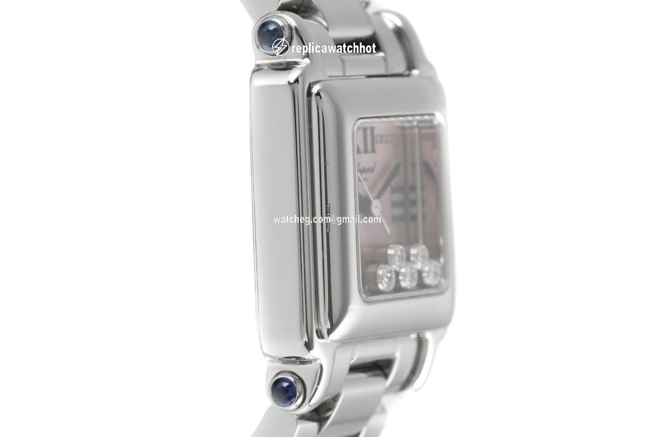 Chopard Happy Sport Womens watch Quartz Steel 27 8893-3006 3