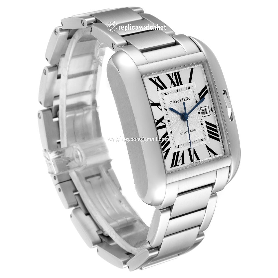 Cartier Tank Anglaise Mens watch Unisex Automatic Steel W5310009 3