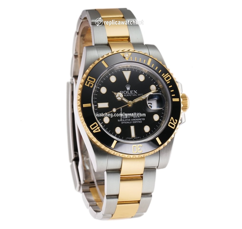 Rolex Submariner Date Gold Steel Automatic 116613 LN 3