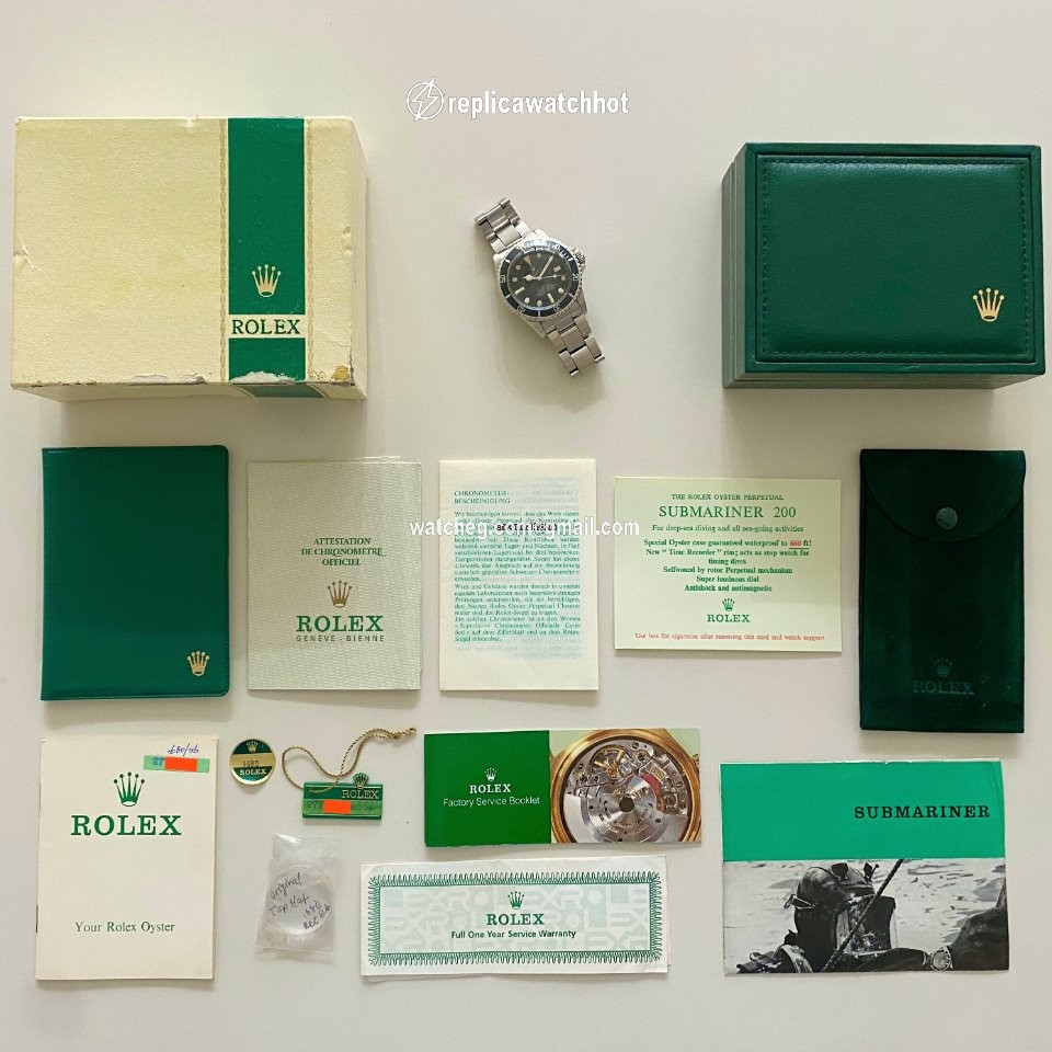 Rolex Submariner Date Mens watch Unisex Steel Automatic 1680 3