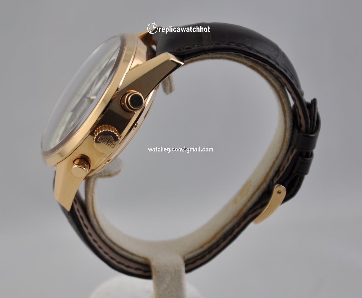 TAG Heuer Carrera Mikrograph Mens watch Unisex Automatic Rose gold CAR5040 3