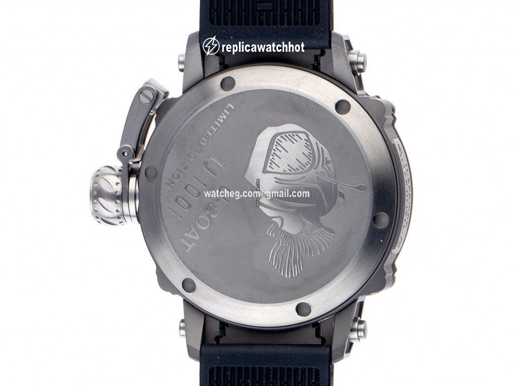 U-Boat U-1001 Mens watch Unisex Automatic Titanium 8038 3