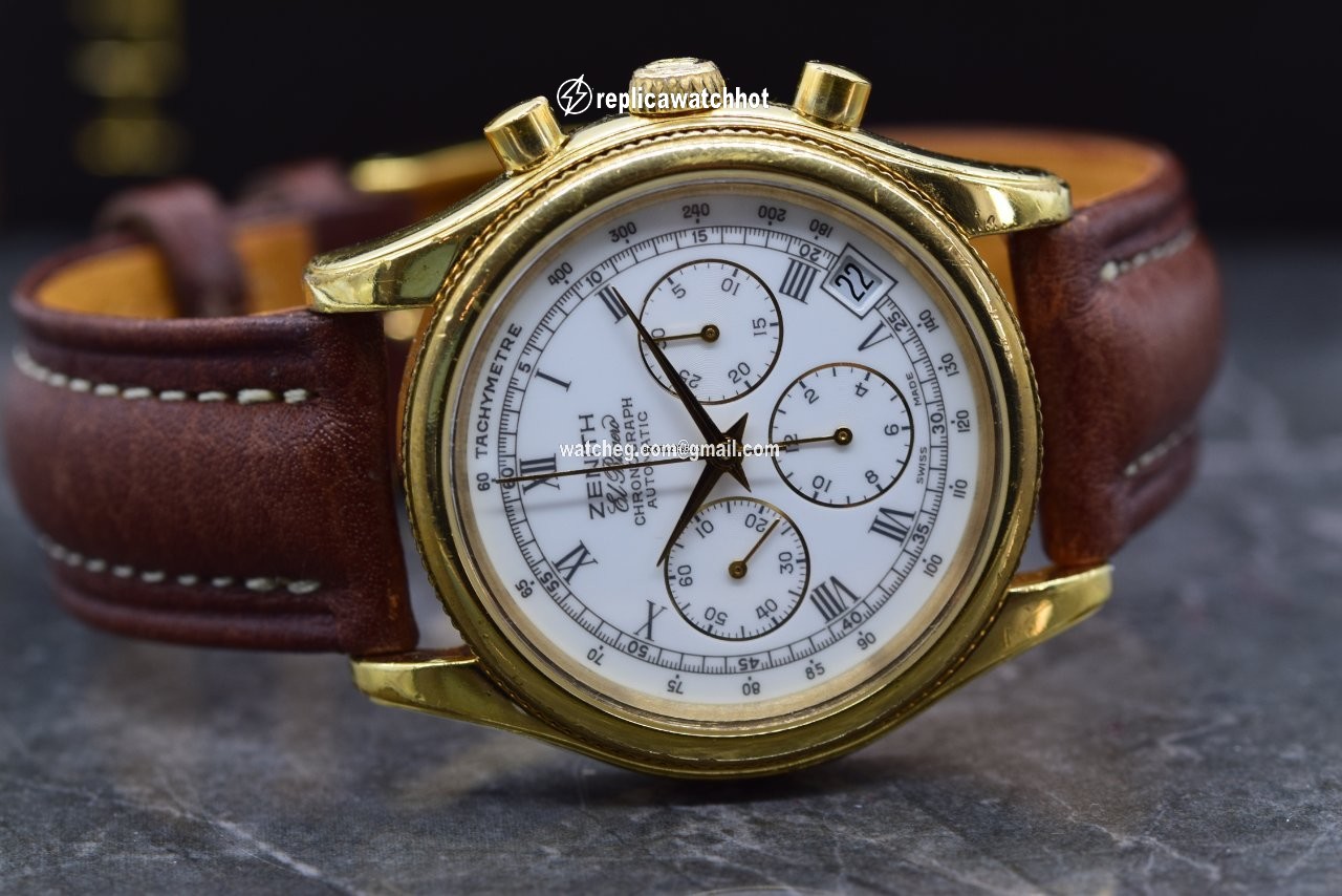 Zenith El Primero Chronograph Mens watch Unisex Automatic Steel 20-0210-400 3