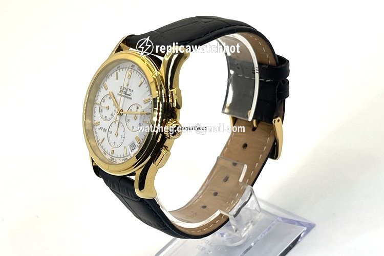 Zenith El Primero Chronograph Mens watch Unisex Automatic Yellow gold 30.0220.400 3