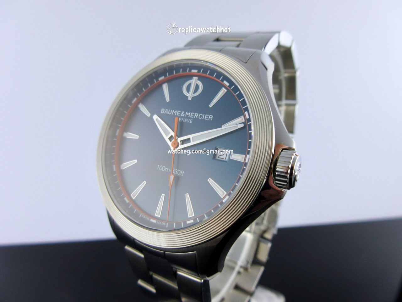 Baume & Mercier Clifton Mens watch Unisex Quartz Steel MOA10413 3
