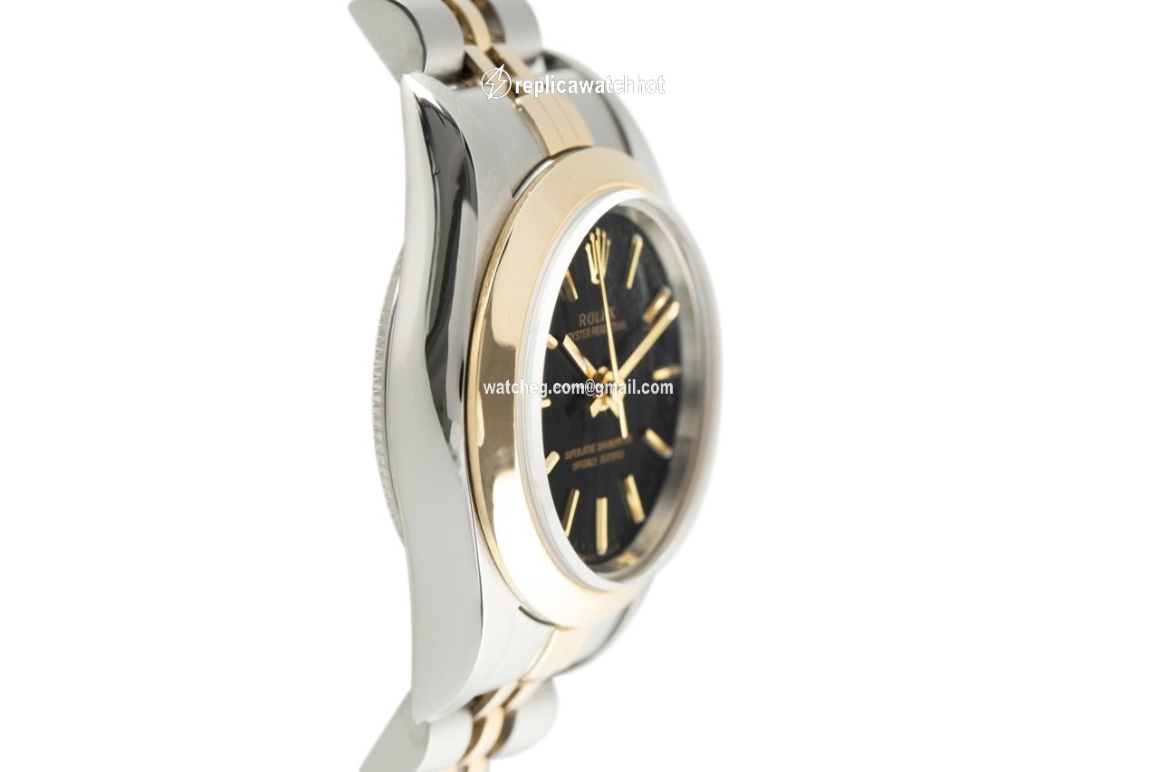 Rolex Oyster Perpetual Womens watch Gold Steel Automatic 76183 3