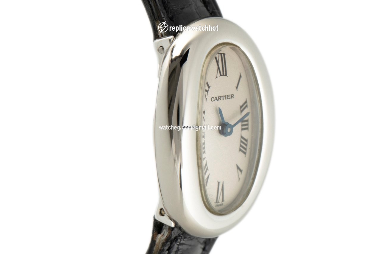 Cartier Baignoire Womens watch Quartz White gold 2369 3