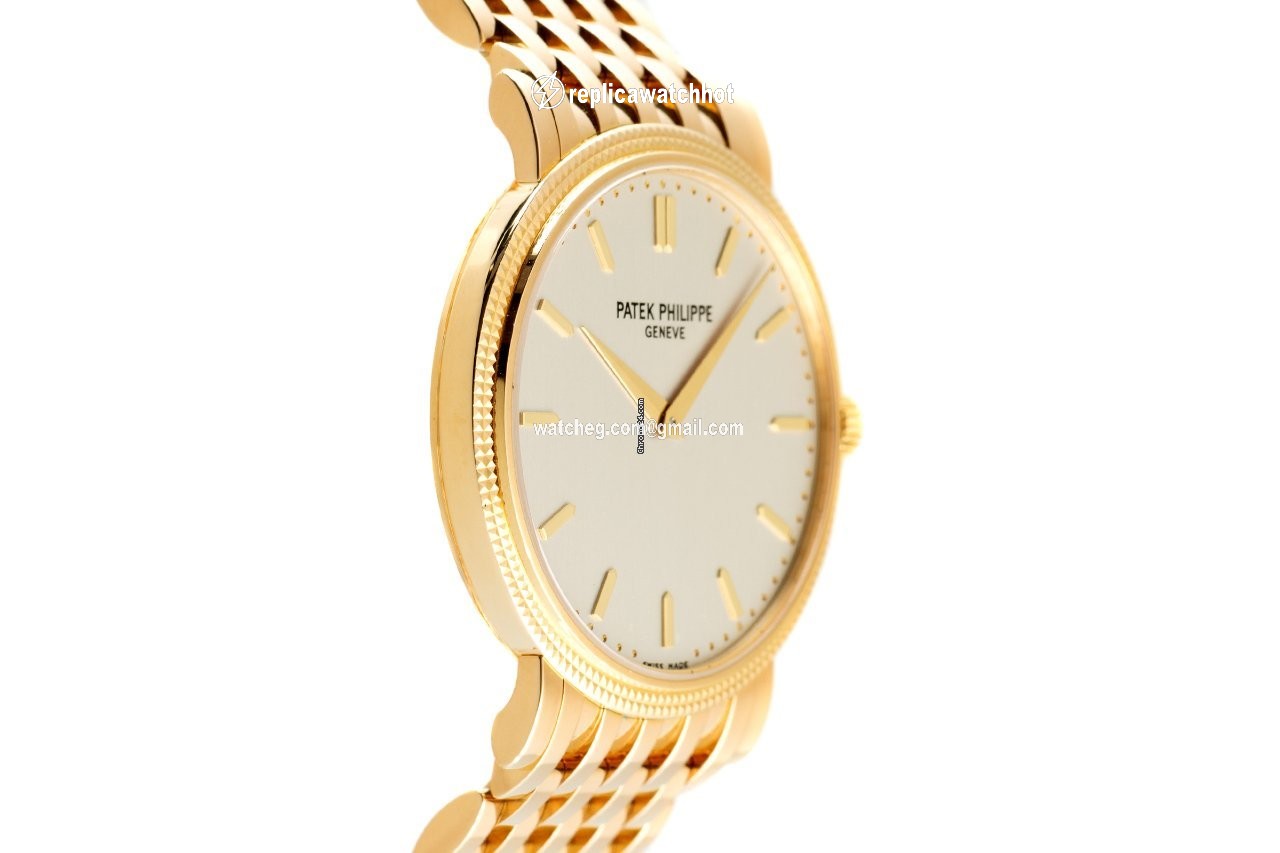 Patek Philippe Calatrava Mens watch Unisex Manual winding Yellow gold 5120 1J-001 3