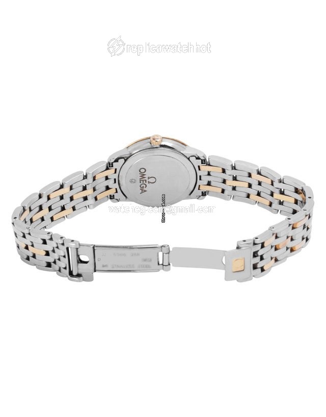 Omega De Ville Prestige Mens watch Unisex Quartz Yellow gold 413.25.27.60.55.001 3