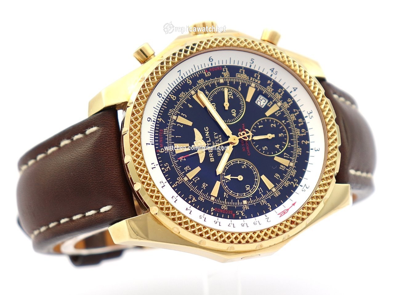 Breitling Bentley Motors Mens watch Unisex Automatic Yellow gold K25362 3