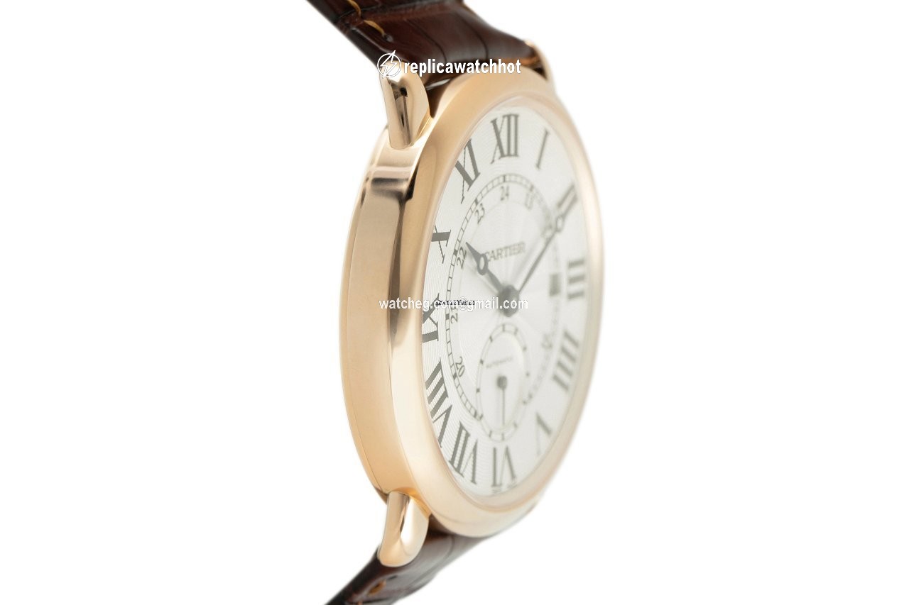 Cartier Ronde Louis Cartier Mens watch Unisex Automatic Red gold W6801005 3