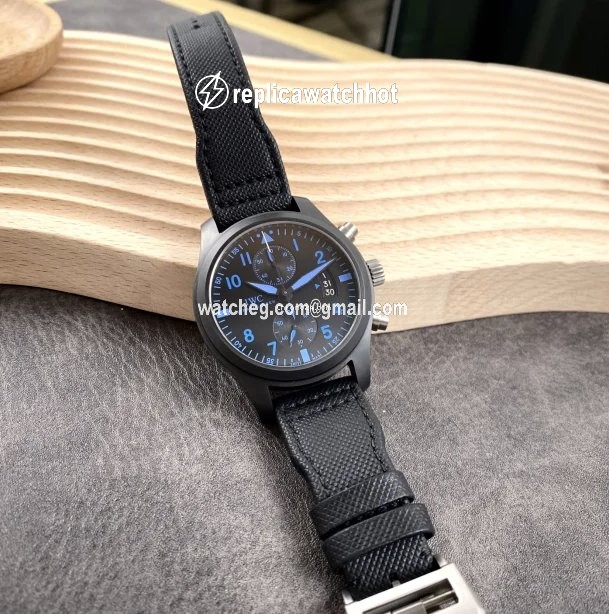 IWC Pilot Chronograph Top Gun Ceramic IW388003 3