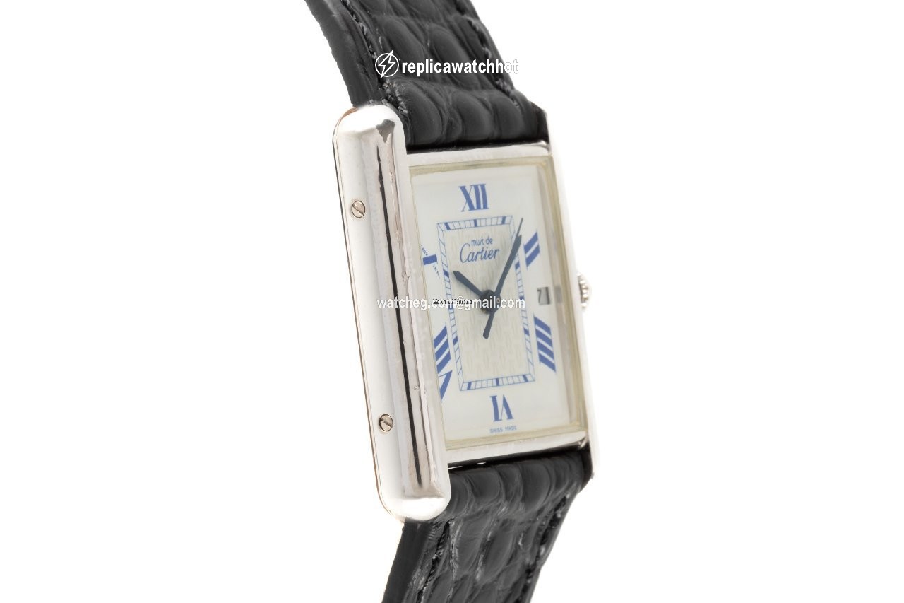 Cartier Tank Womens watch Quartz Silver 2414 3