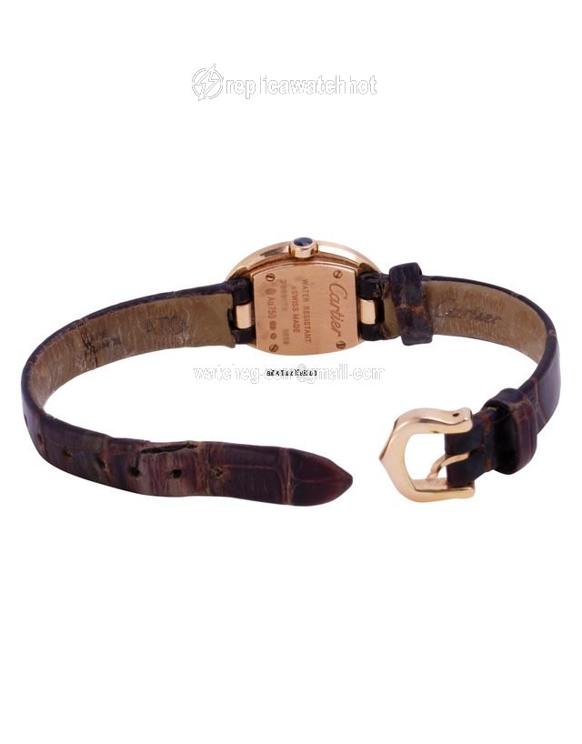Cartier Baignoire Mens watch Unisex Quartz Yellow gold W8000009 3