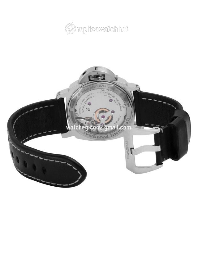 Panerai Luminor Base 8 Days Mens watch Unisex Manual winding Steel PAM00560 3
